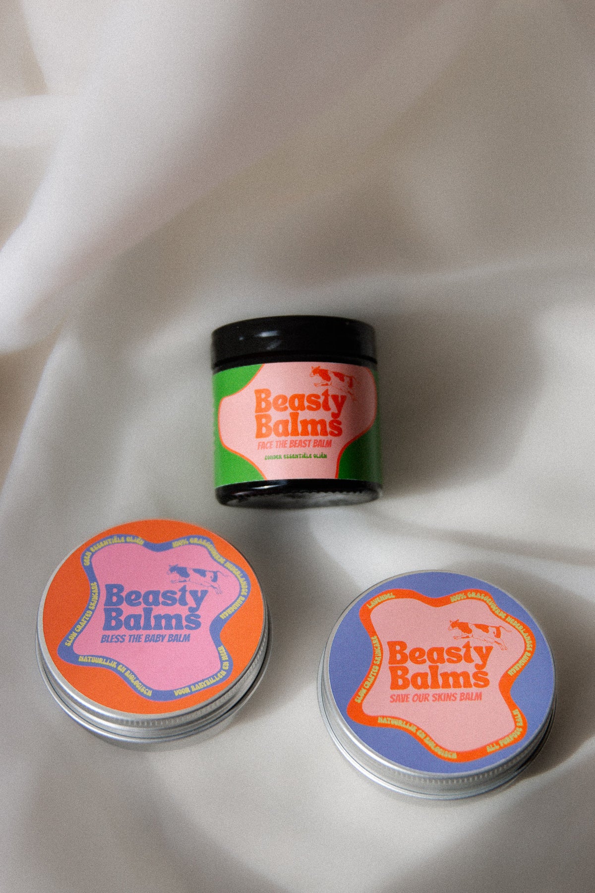 Beasty Balms bundle of grass-fed tallow balms