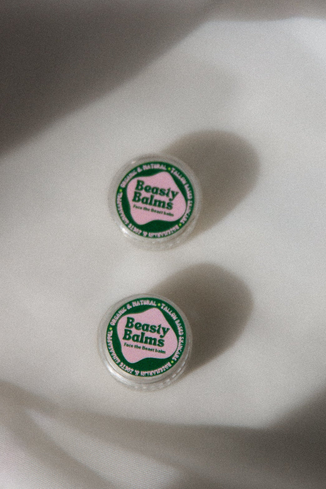 Beasty Balms tallow balm tester tin to try before you buy