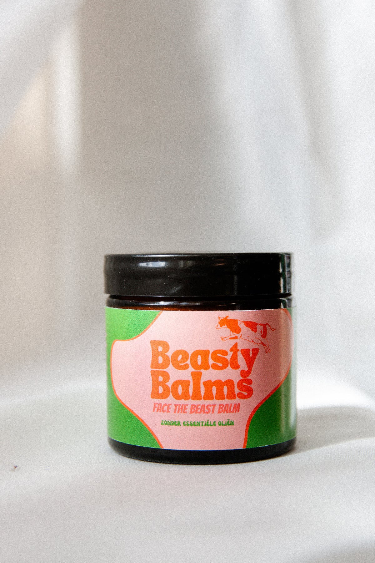 Jar of Face the Beast tallow face balm by Beasty Balms